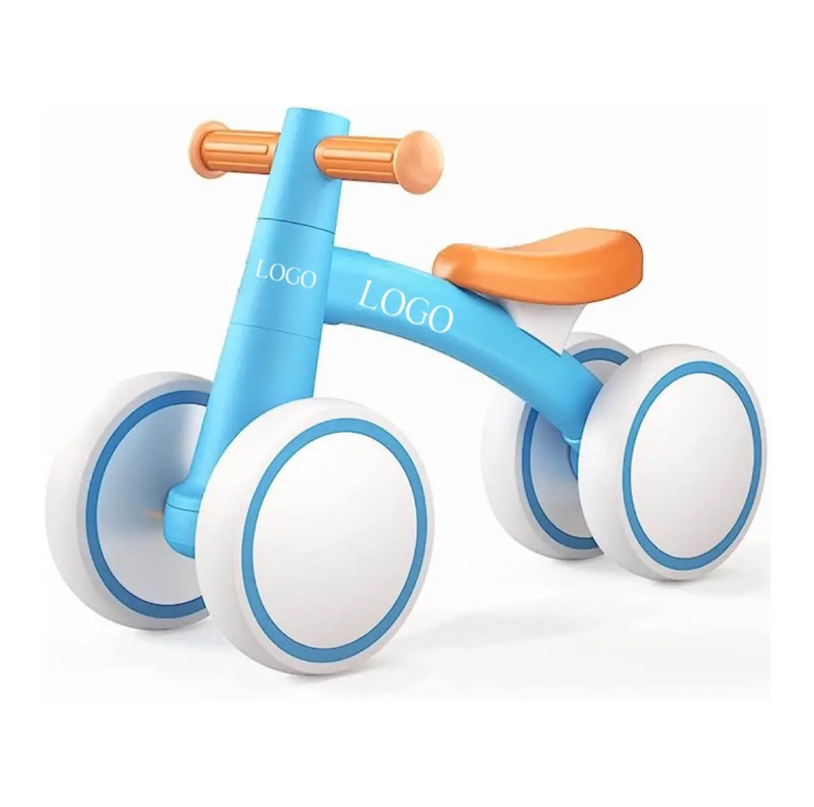 Pedal-less flexible toddler bike