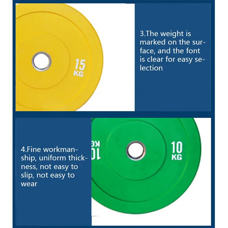 Professional fitness equipment barbell weight