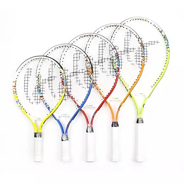 View larger image Add to CompareShare Factory wholesale OEM kids aluminum junior tennis rackes kids tennis skill training racket size 17 19 21 23 25 inch available Featured Image