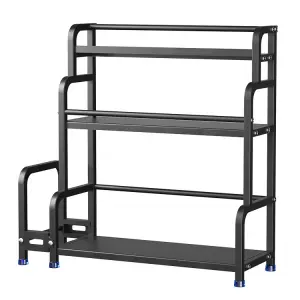 Kitchen seasoning storage rack Chopsticks knife rack Multi-functional seasoning kitchen utensils storage rack Multi-layer stainless steel