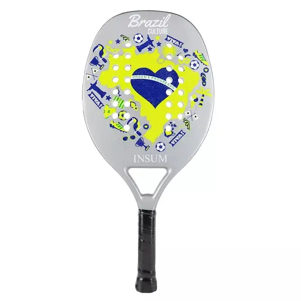 Professional High Quality Full Carbon Fiber Beach Tennis Racket