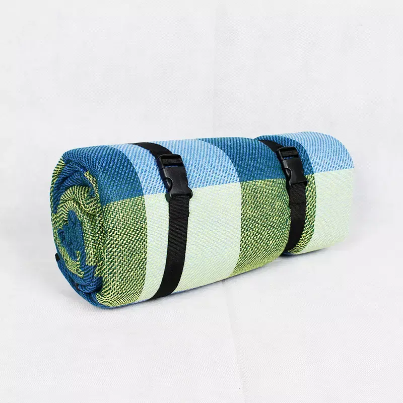 Peacock blue picnic mat Featured Image