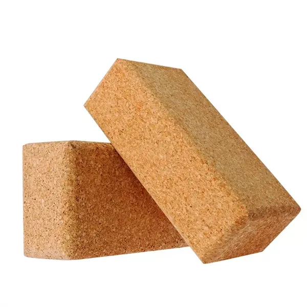 Custom Logo Eco Friendly 3_ Fitness Brick Yoga Block Cork