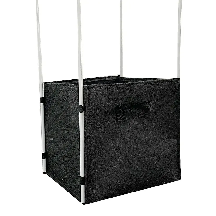 High Quality Eco-friendly Hydroponic Breathable Felt Grow Bags Square Fabric Pot Planting Vegetables and Flower Garden Supplies