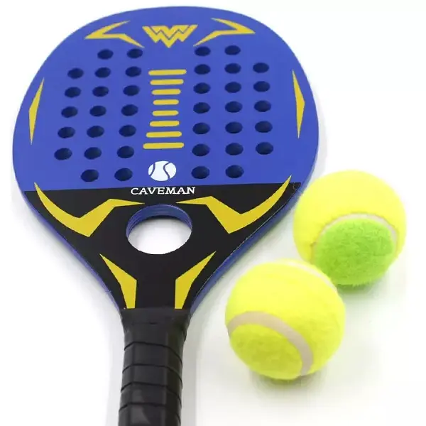 Custom Printing Wooden Padel Tennis Racket Beach Tennis Paddle Rackets for Padel Soort