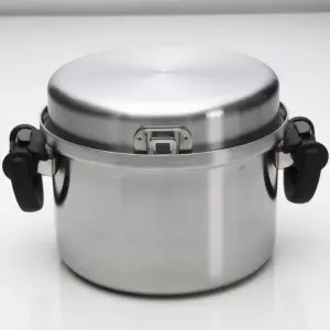 Portable outdoor camping picnic folding cooking pot