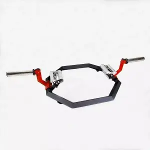 Manufacturer Gym Equipment Weight Lifting Deadlift Hex Trap Bar For Standard Plates