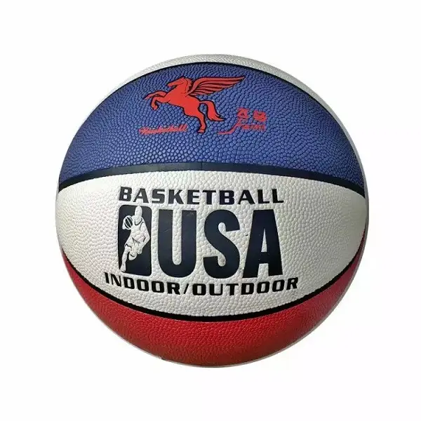 Durable PU Leather Basketball Ball Size 7 With Custom Logo Printing Match Basketball Featured Image