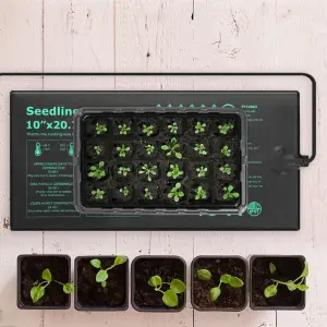 EU/US Plug Seedling Plant Heat Mat for Seed Starting Pad Mat Garden Supplies