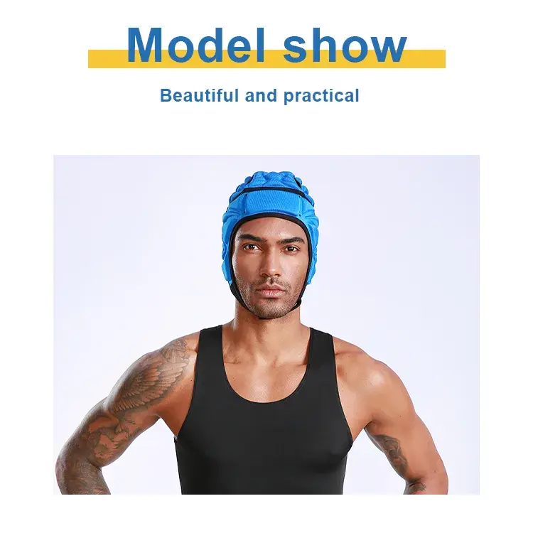 Customized Soft Shell Protective Soccer Rugby Goalkeeper goalie hockey helmet