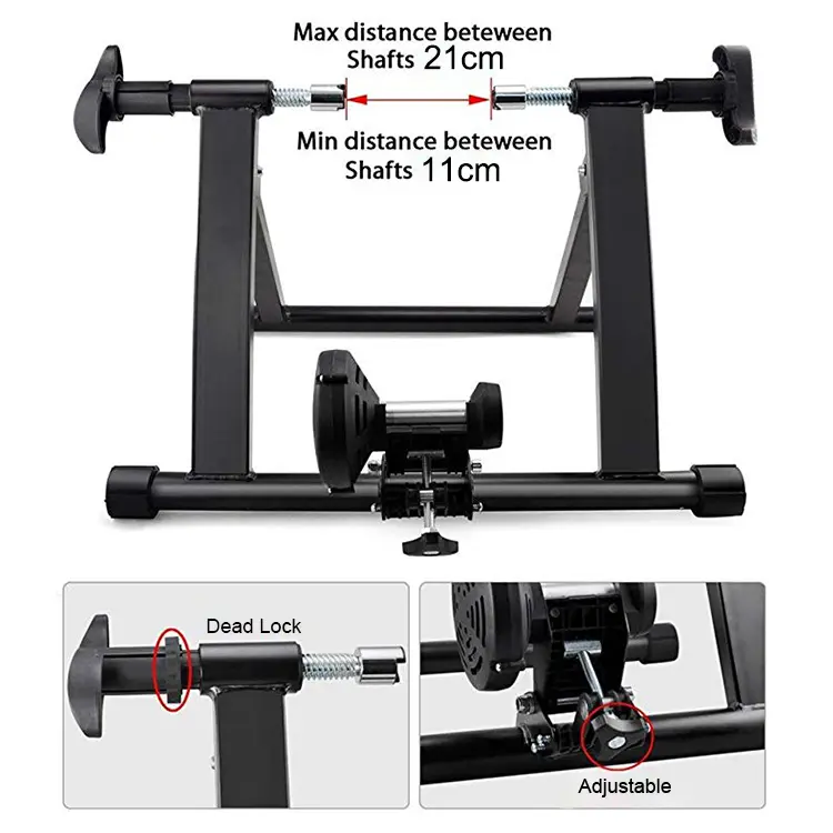 New Cycle Bike Trainer Indoor Bicycle Exercise Portable Magnetic Work Out