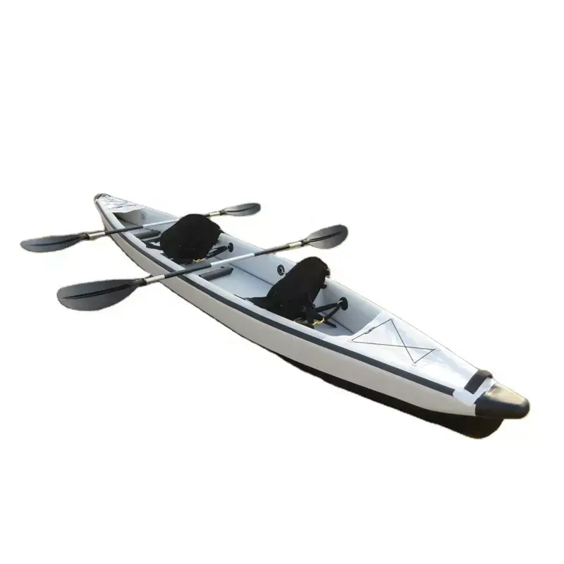 Full drop seam boat for 2 people hull inflatable raft kayak inflatable fishing kayak Featured Image