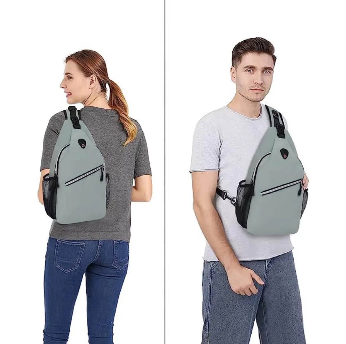 Sling Backpack,Multi-functional Crossbody Bag,Traveling and Hiking Backpacks Featured Image