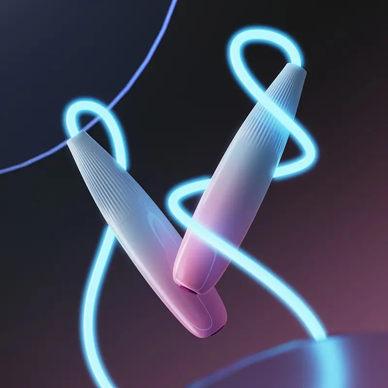 Luminous skipping rope for children for elementary school students can adjust the luminous fluorescent skipping rope for beginners