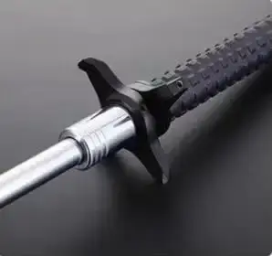 Retractable Stick Sports Self-defense Whiplash Training Equipment Outdoor Tool Telescopic Three-section Rod Alloy Steel