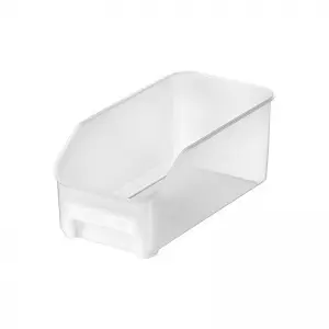 Fruit and vegetable refrigerator storage box wholesale plastic PP transparent rectangular drawer type frozen food preservation box