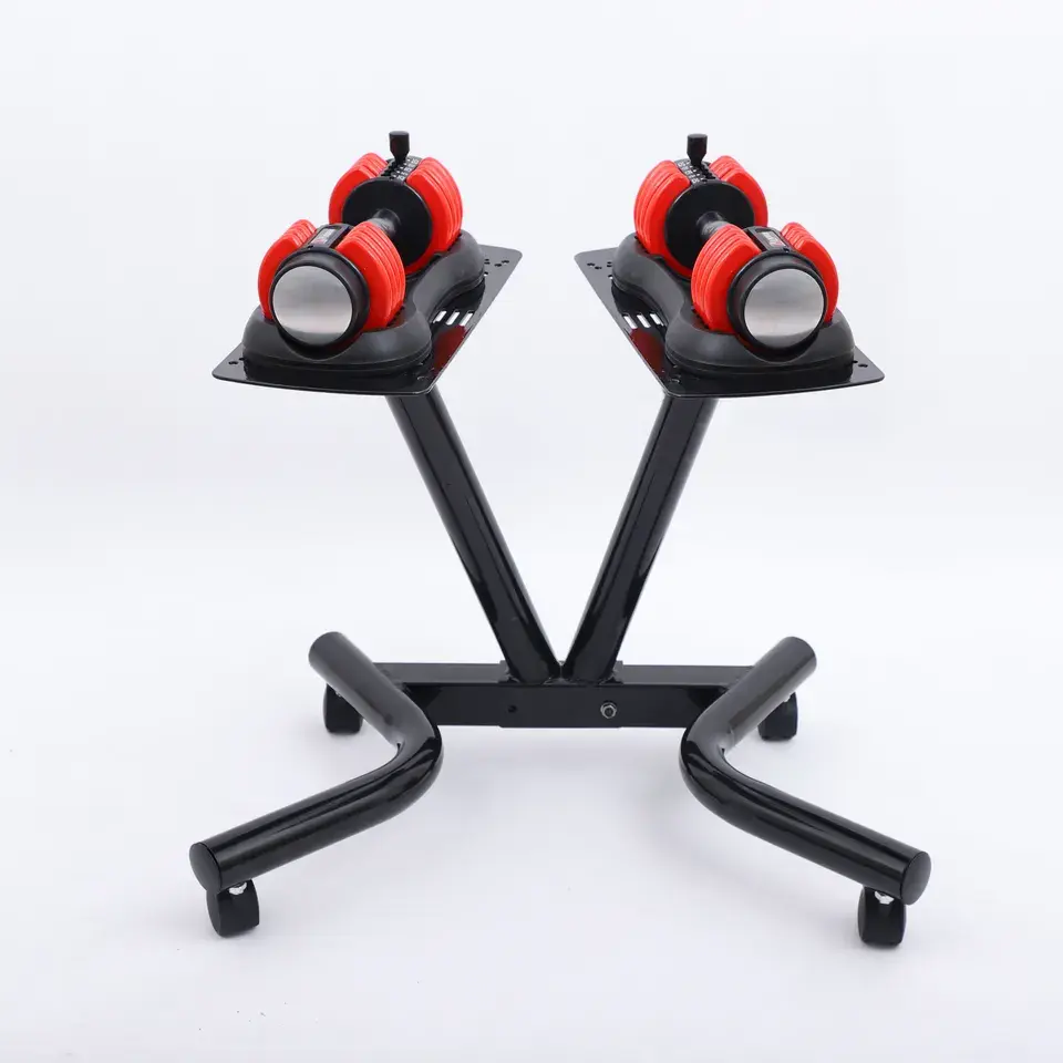Durable home workout adjustable dumbbell stand Featured Image