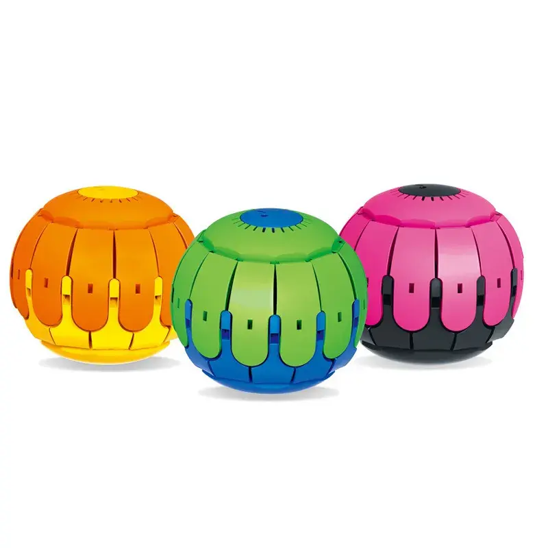 Outdoor Football Magic UFO Deformation Fly Ball Funny Training Disc Saucer Ufo Magic Flying Boomerang Flying Disc Ball With Led Featured Image