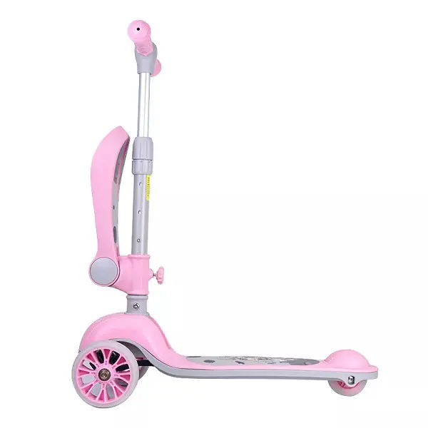 New design 2-in-1 mold easy to transfer three wheels balance children kids kick scooter