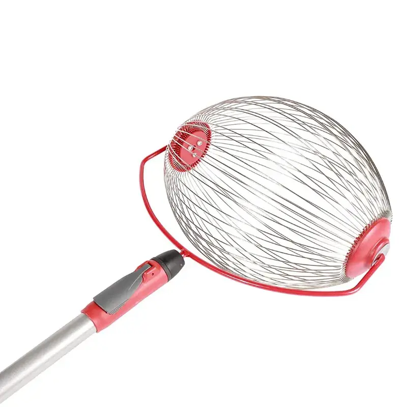 Garden Tools long Reach telescopic garden Fruit Collector Nut Picker Gatherer