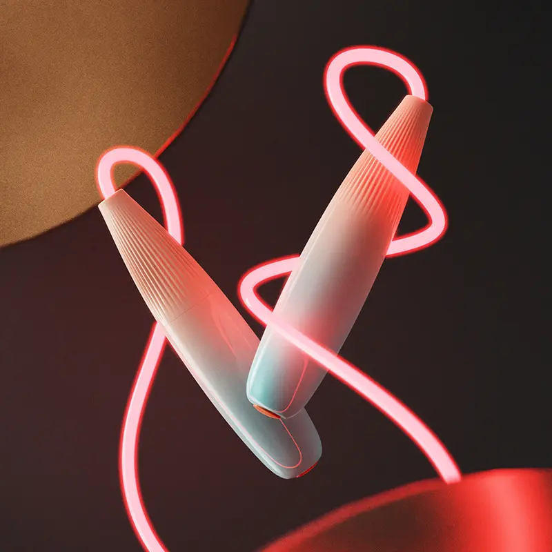 Luminous skipping rope for children for elementary school students can adjust the luminous fluorescent skipping rope for beginners