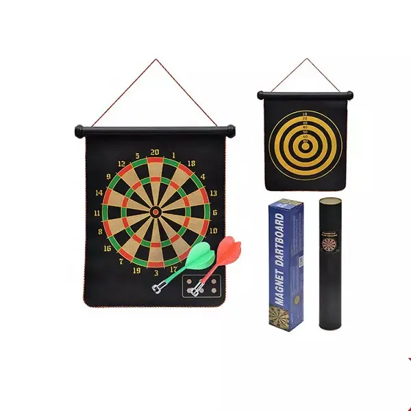 SPG Indoor Sports 12/15/17/Inch Children Hanging Magnet Dart Board Safety Magnetic Dart Boards Set Featured Image