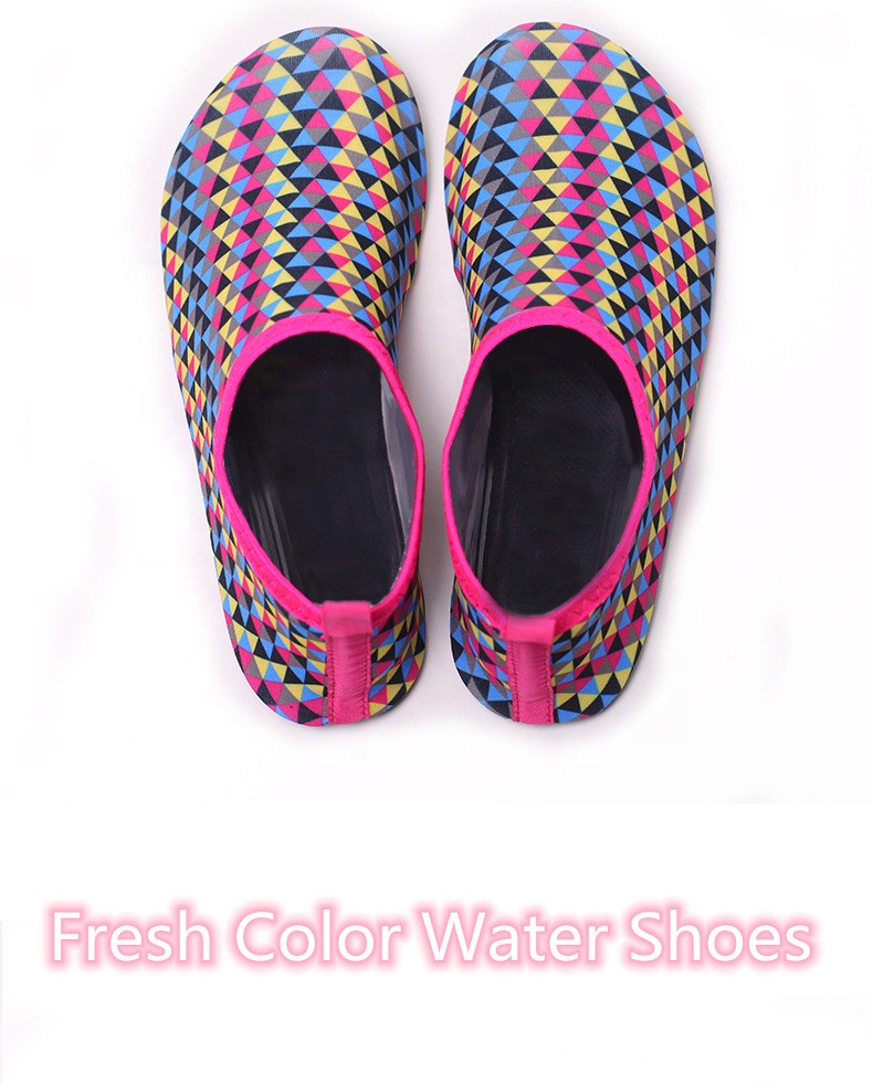Factory Water Proof Sports Water Sport Shoe Barefoot Print Quick Dry Breathable Beach Shoes