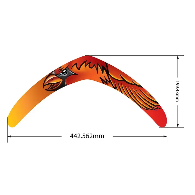 Eva Foam V-shape Boomerang Outdoor Sports Toys Parent-child Interaction Throwing Toys