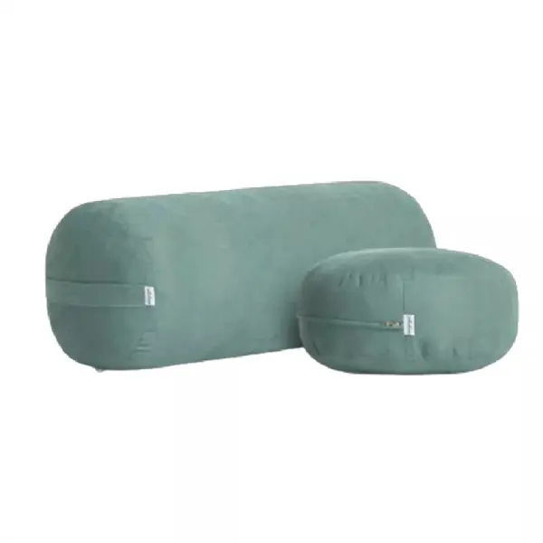 Firm Quality Eco Friendly Cotton Organic Yoga Bolster Eco Kapok Rectangle Large Yoga Pillow Bolster