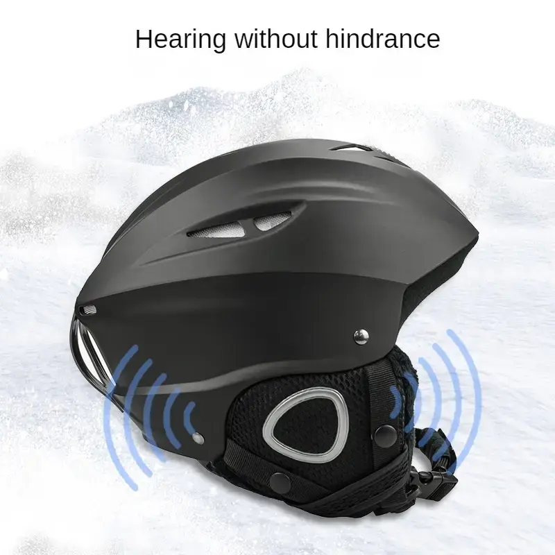 Custom Logo Composites Riding Helmet High Quality Safety Ski Helmet Bicycle Helmet For Winter Warm