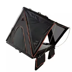 FOYA 2021 new arrivals roof tent top hard shell aluminium triangle roof top tent hard shell roof top tent for camping