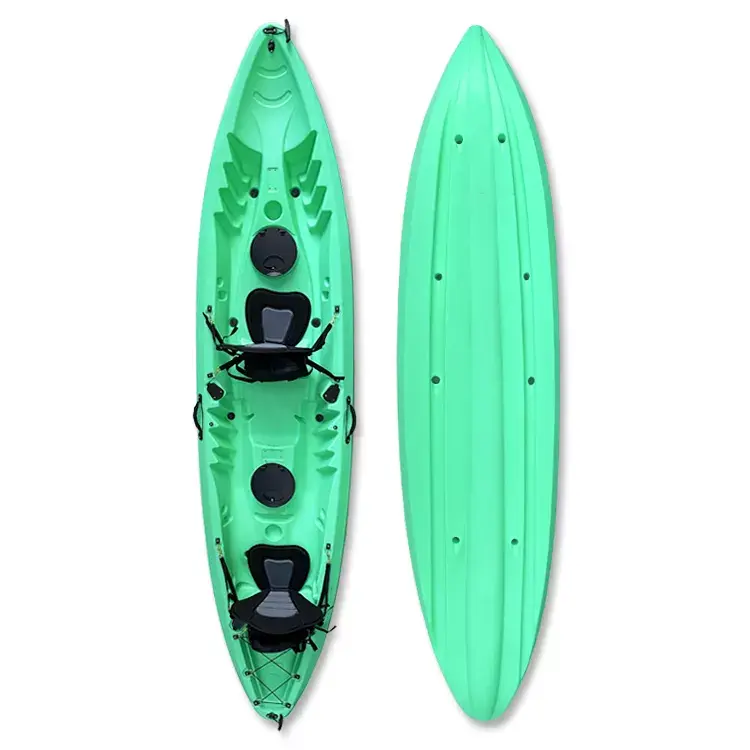 Quality assured fishing kayak plastic 2 person kayak with high quality canoe Featured Image