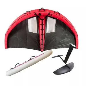 Present popular foil wing surfing kit surf board hydrofoil wing hydrofoil water wind foil with wingfoil board