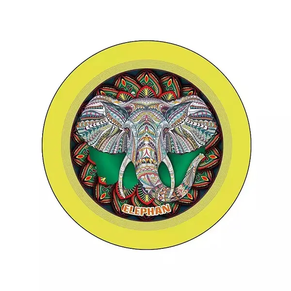 ST5020 PU Eco-friendly Material 145g Elephant Flying Disc Frisbeed Outdoor Sports Game Toy For Professional Competition