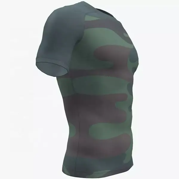 Custom Long Sleeve Quick Dry Rash Vest Chlorine Resistant Swim Shirt Mens Uv Protection Surfing Rash Guard