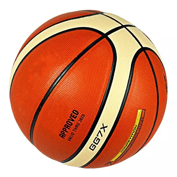 Baloncesto 29.5” men size basketball PU leather GG7X 2023 verson basketball for indoor and outdoor playing