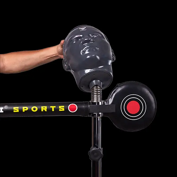 Fast reflex rotating boxing stick