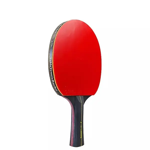 Best Selling 2pcs Professional 6 Star Table Tennis Racket Ping Pong Racket Set Pimples-in Rubber Hight Quality Blade Bat Paddles