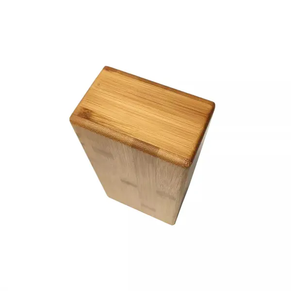 Eco Friendly Organic Custom Bamboo Solid Wooden Yoga Block,Bamboo Yoga Brick