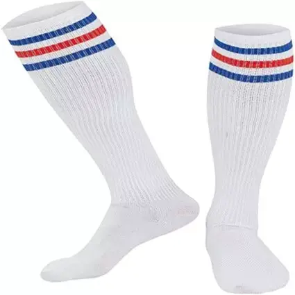 Classic three stripe knee executive men’s women’s socks comfortable adult sport socks Featured Image