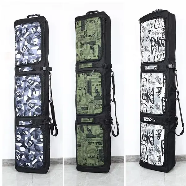 BSCI Factory Equipment Wheeled Padded Ski Bag Ultimate Double Skis Featured Image