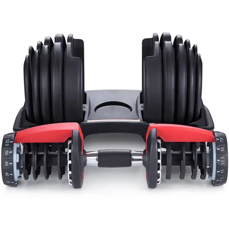 Dumbbell rubber 552 under adjustable dumbbells with bracket