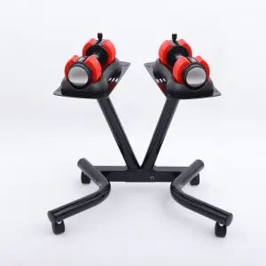 Durable home workout adjustable dumbbell stand