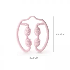 Ring Leg Clamp Massager Relaxing Leg Shaping Roller Roller Stick Yoga Four-Wheel Massager Ring Clamp Calf Equipment