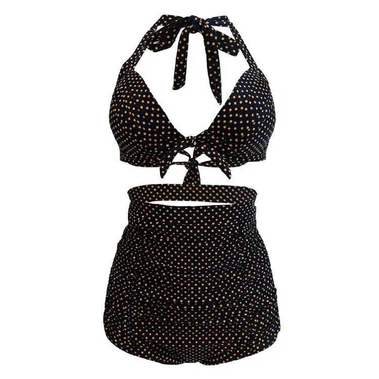 Beachwear high waist back push a swimsuit Featured Image