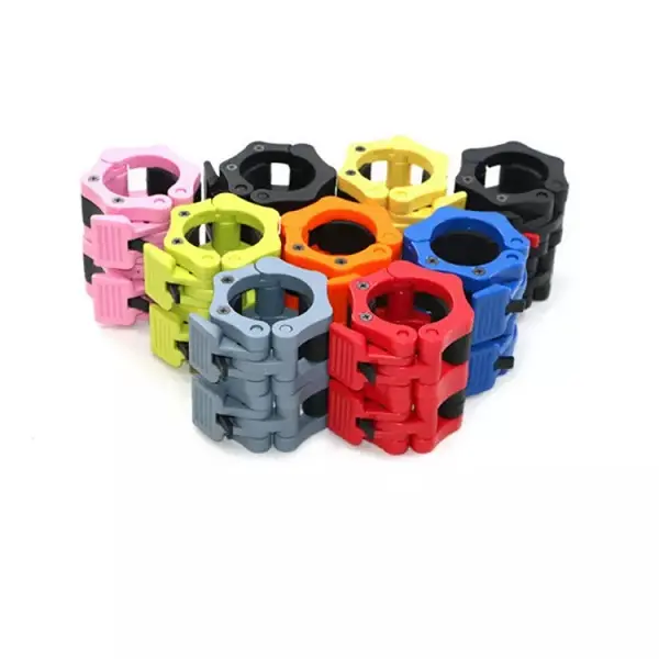 Wholesale Weight lifting Bar Gym Fitness Dumbbell Buckle Lock Collars Body Building Clamps