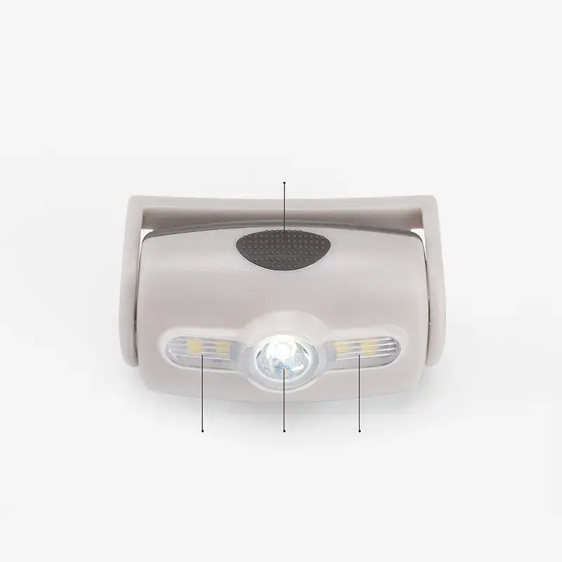 Run lightly, adjust the sweat control head, and lead the headlight