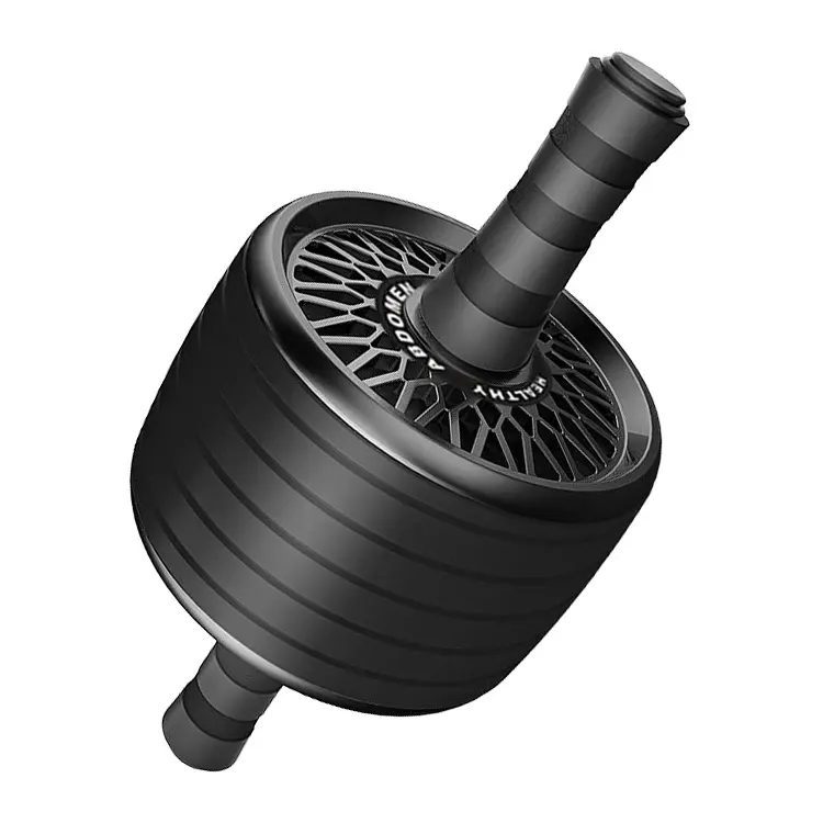 Abdominal exerciser, double wheel, rim roller resistance band Featured Image