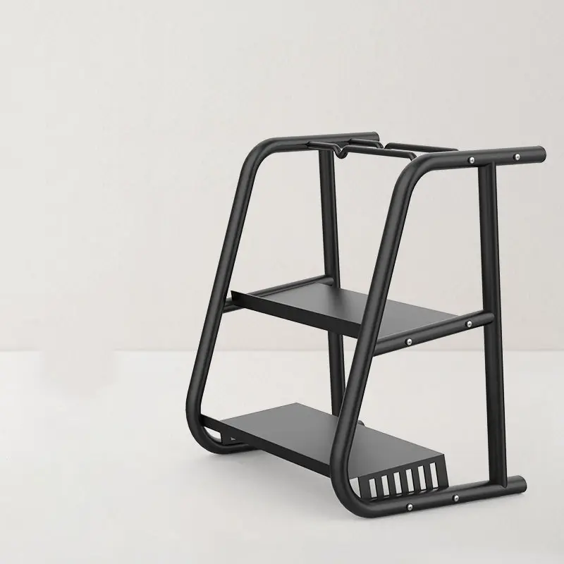 Pure steel dumbbell rack