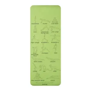 2022 New TPE Instructional Yoga Mat